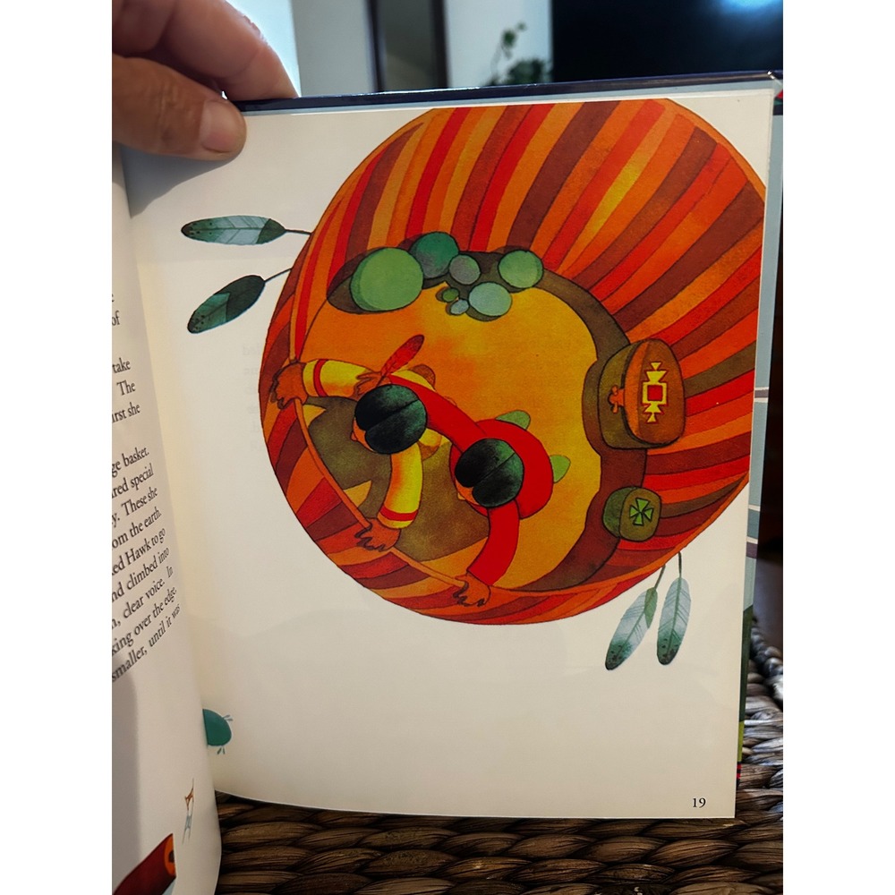 Red Hawk and the Sky Sisters Shawnee Legend Hardcover 1996 Native American Lore - Picture 8 of 8